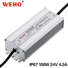 IP67 étanche 100W 24V commutation alimentation LED